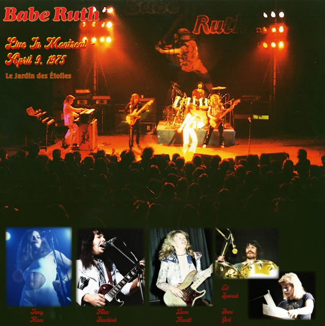 BABE RUTH - Live In Montreal April 9. 1975 (Red Marble Vinyl)