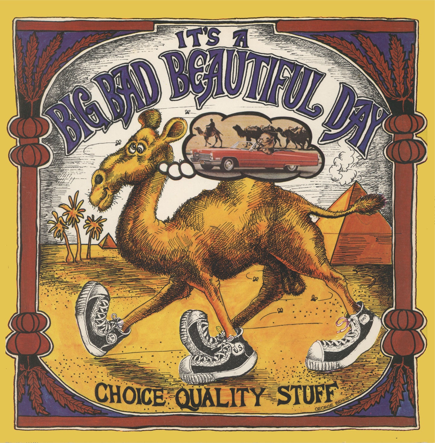 ITS A BEAUTIFUL DAY - Choice Quality Stuff (Orange/Black Sunburst Vinyl)
