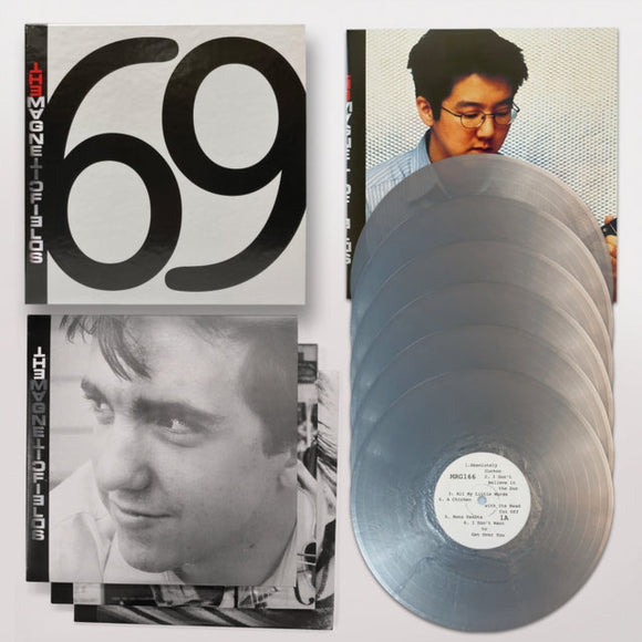 The Magnetic Fields - 69 Love Songs (6x10” Box Set Silver Vinyl)