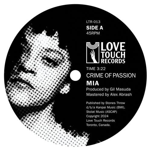 MIA - Crime Of Passion b/w Love Bug [7" Vinyl]