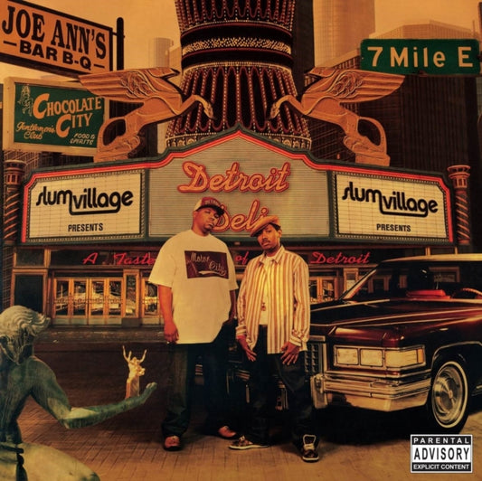 SLUM VILLAGE - Detroit Deli (A Taste Of Detroit) (Clear/Orange/Green Splatter Vinyl) (RSD 2024)