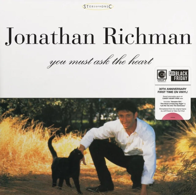 JONATHAN RICHMAN - You Must Ask The Heart (30th Anniversary Edition) (Sweet Candy Pink vinyl) (RSD 2025)