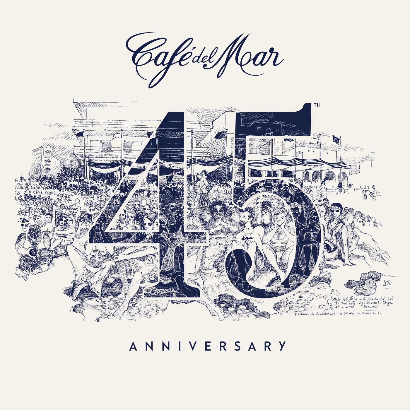 VARIOUS ARTISTS - Cafe Del Mar 45th Anniversary [2CD]