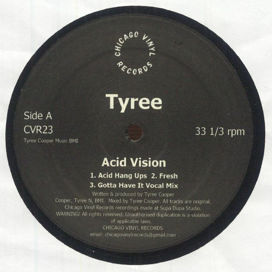 Tyree Cooper - ACID VISION 12"