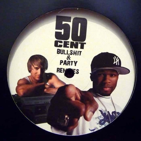 50 CENT, DAVID GUETTA - BULLSHIT & PARTY REMIXES [Coloured Vinyl]
