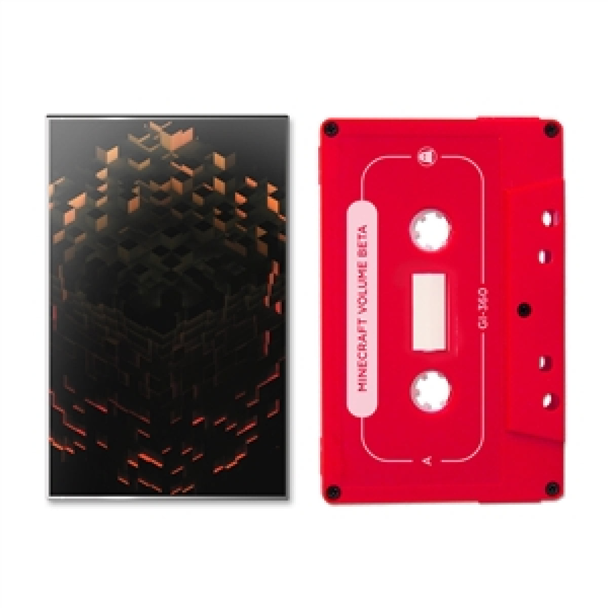 C418 - Minecraft Volume Beta [Red Opaque w/ White Ink Cassette]