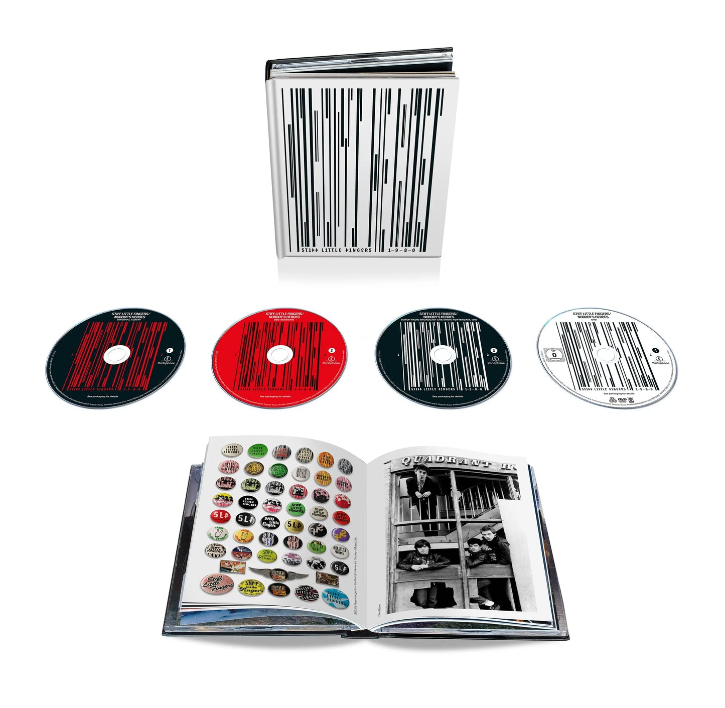 Stiff Little Fingers - Nobody's Heroes [3CD/DVD Mediabook]