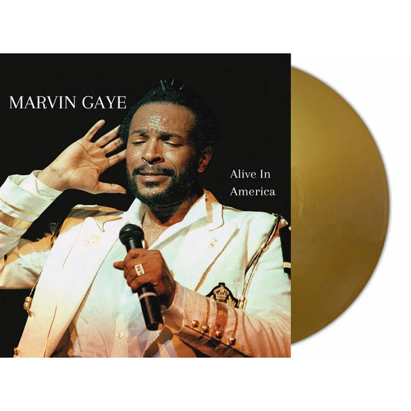 MARVIN GAYE - Alive In America (Gold Vinyl 2LP)