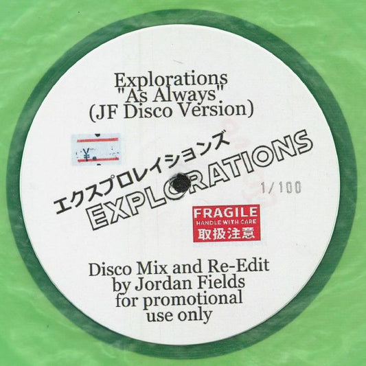 Explorations - AS ALWAYS (JF DISCO RMX) 12"