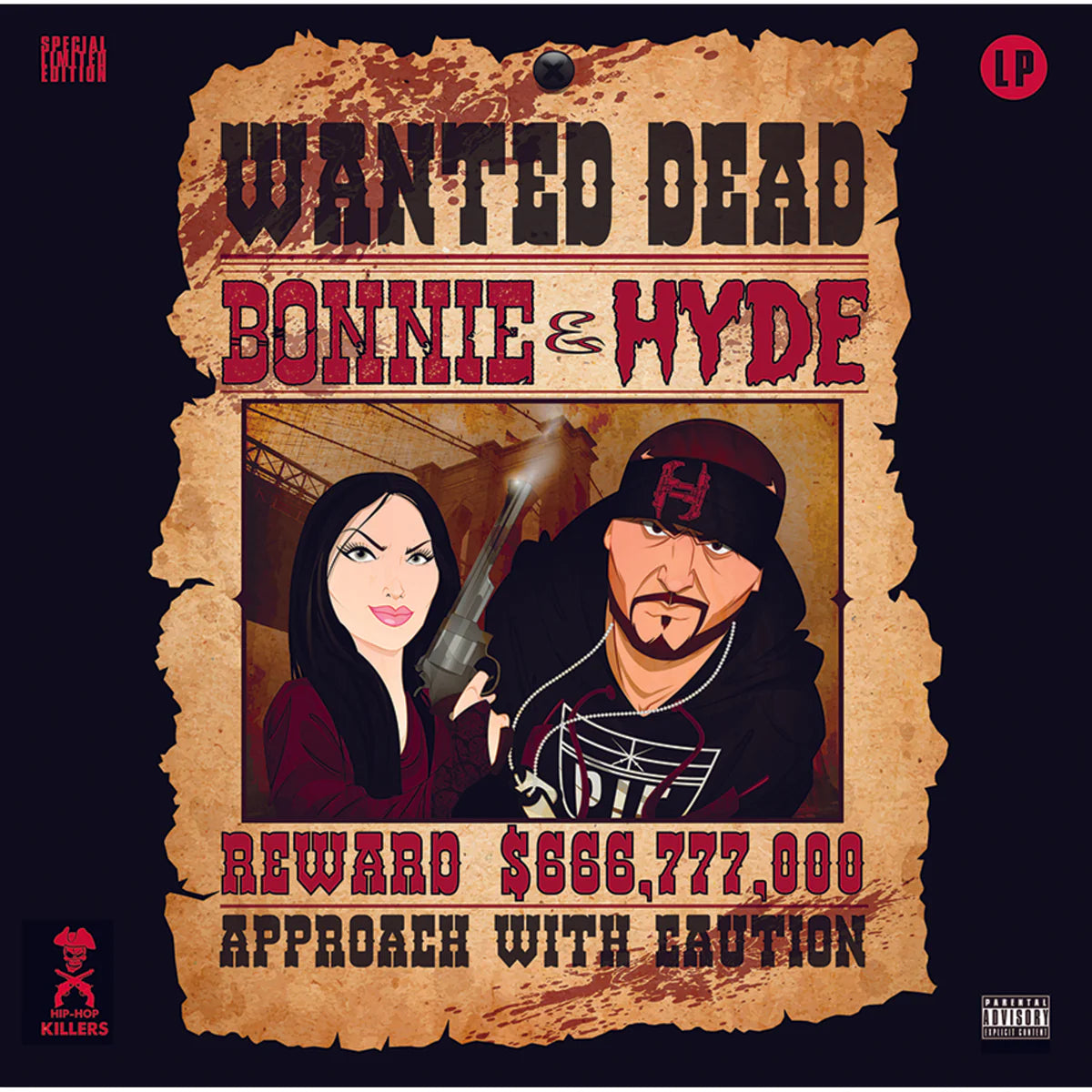 Mr. Hyde & Cherie Rain - Bonnie & Hyde [Luxurious Triple Gatefold 7' case CD]