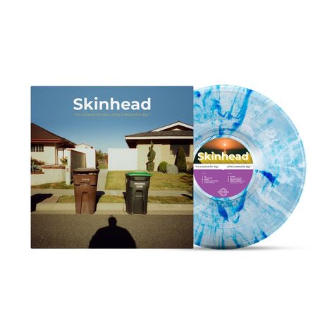 Skinhead - It's a Beautiful Day, What a Beautiful Day [Blue and White Marble Vinyl]