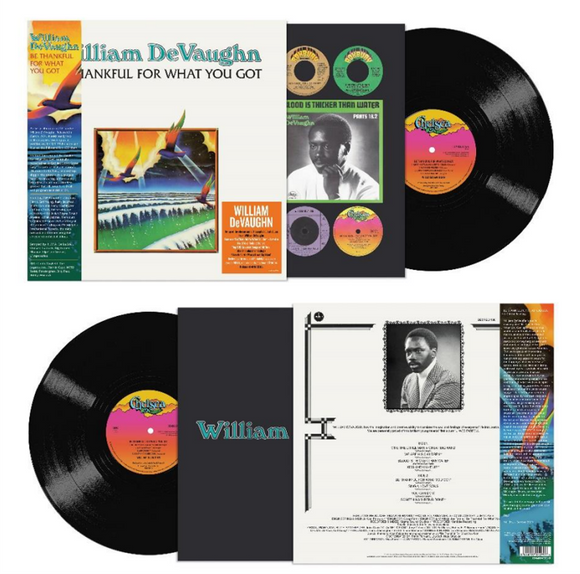William Devaughn - Be Thankful For What You Got (140G black vinyl)