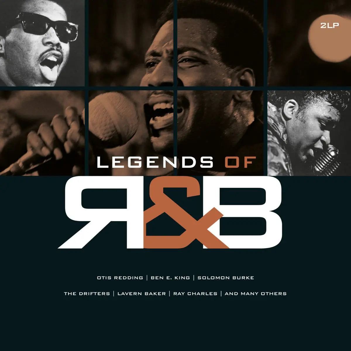 Various Artists - Legends Of R&B [2LP Crystal Clear & Black Mixed]