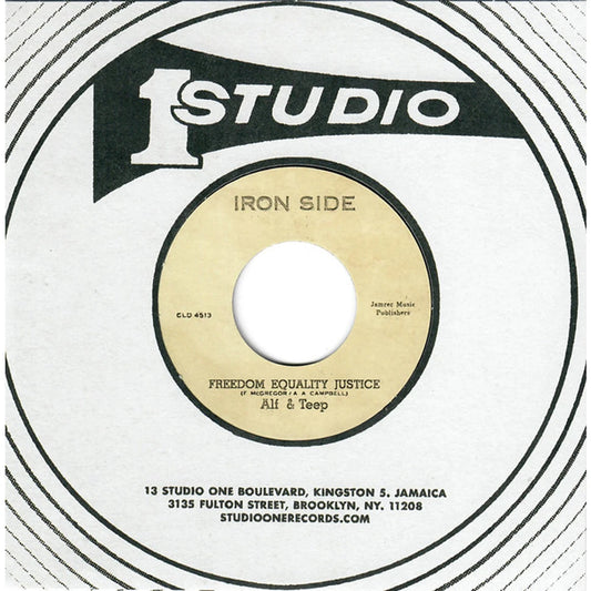 Alf and Teep - Freedom Equality Justice [7" Vinyl]