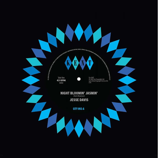 JESSE DAVIS / GUS JENKINS - NIGHT BLOOMIN' JASMIN' / TRICKY TOO [7" Vinyl]