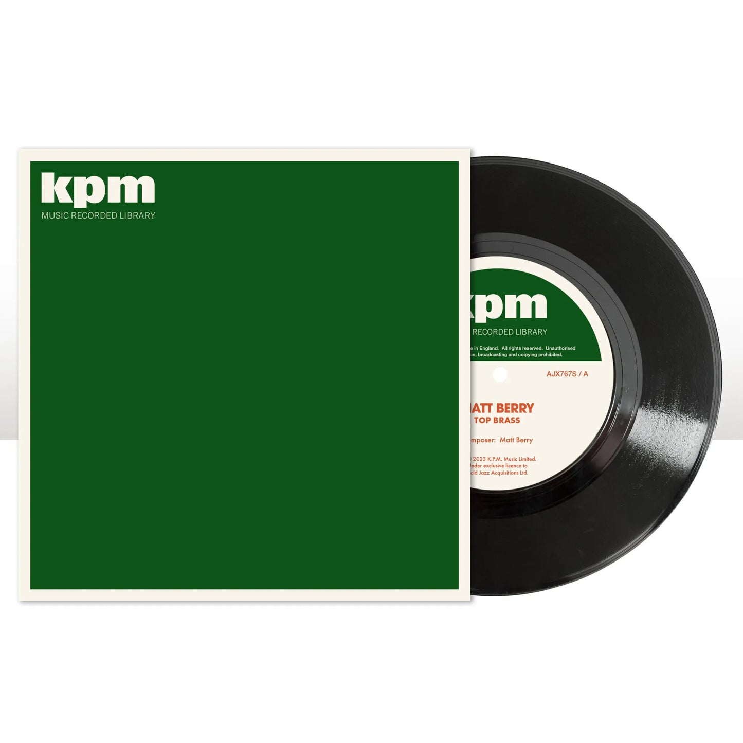 MATT BERRY - Top Brass [7" Vinyl]