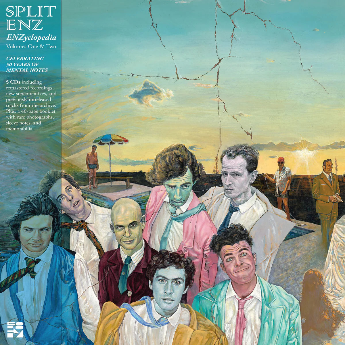 Split Enz - ENZyclopedia - Volumes One & Two [5CD]