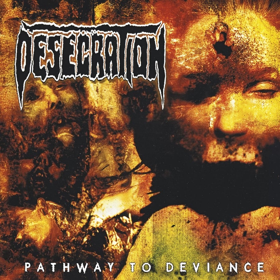 DESECRATION - Pathway To Deviance (Yellow/Black/Red Splatter Vinyl) (+Insert +Obi Strip)