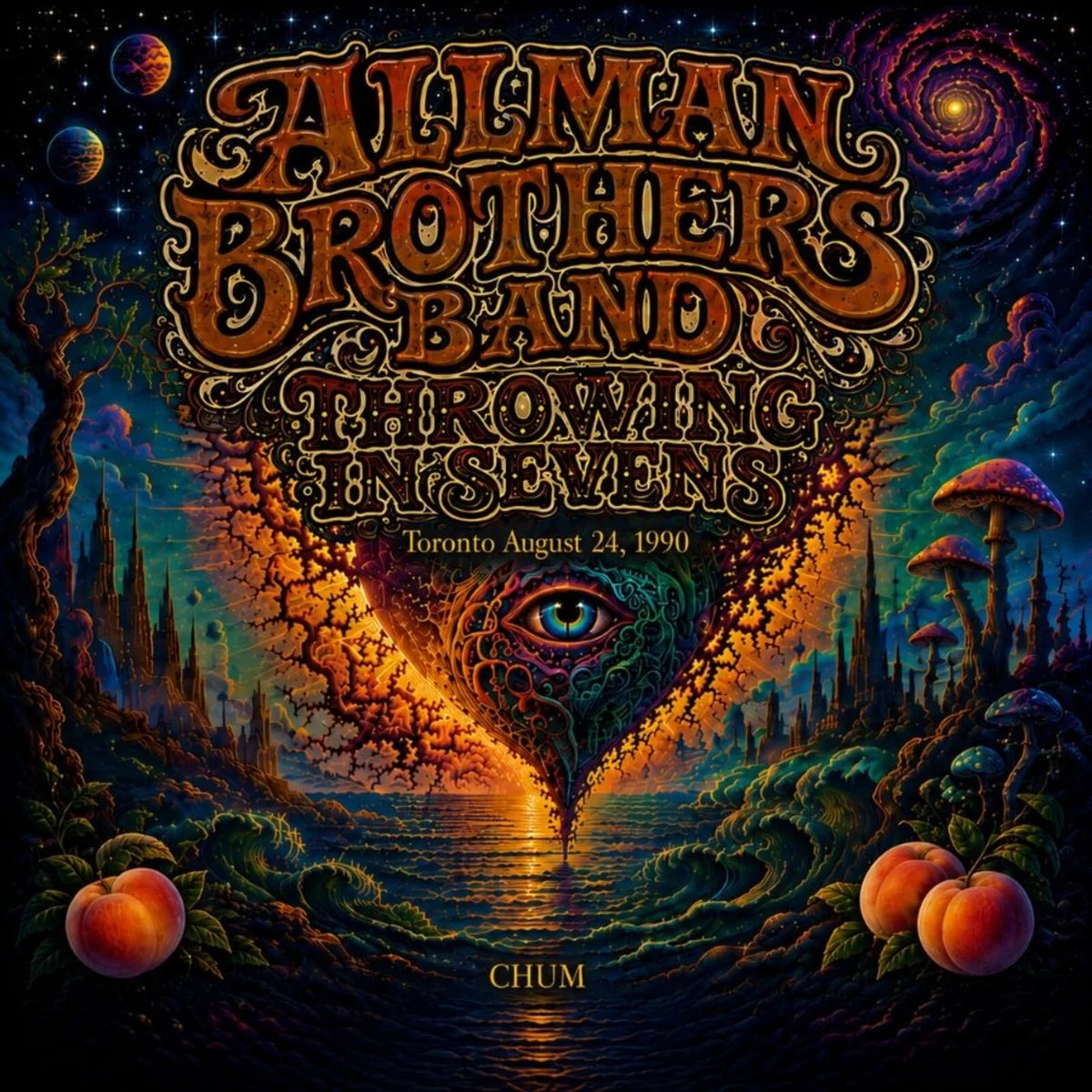 Allman Brothers Band - Throwing in Sevens, Toronto, Aug 24, 1990 [2CD set]