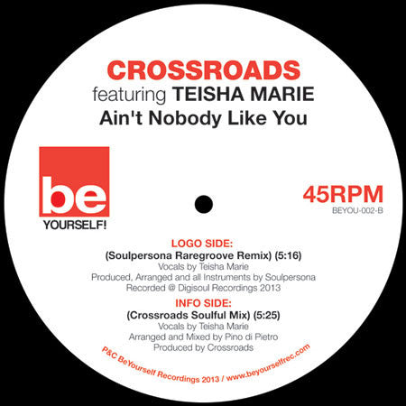 CROSSROADS feat. Teisha Marie - Ain't Nobody Like You