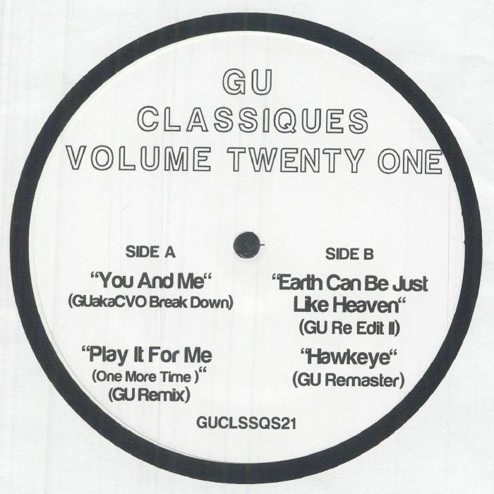 GU aka GLENN UNDERGROUND - Classiques Volume Twenty One