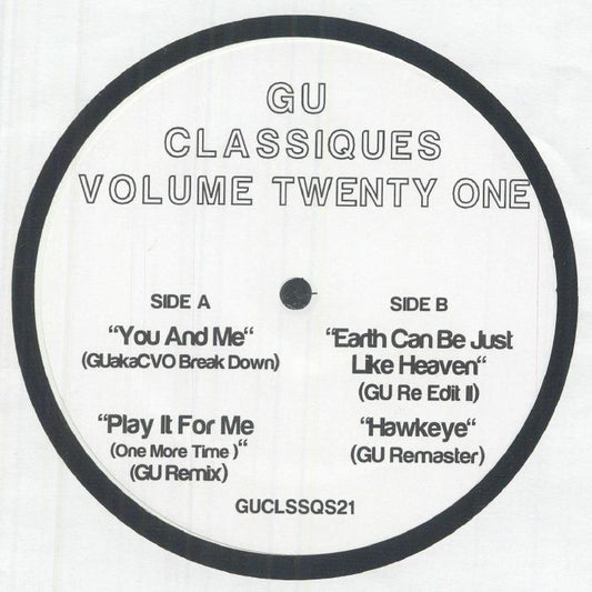 GU aka GLENN UNDERGROUND - Classiques Volume Twenty One
