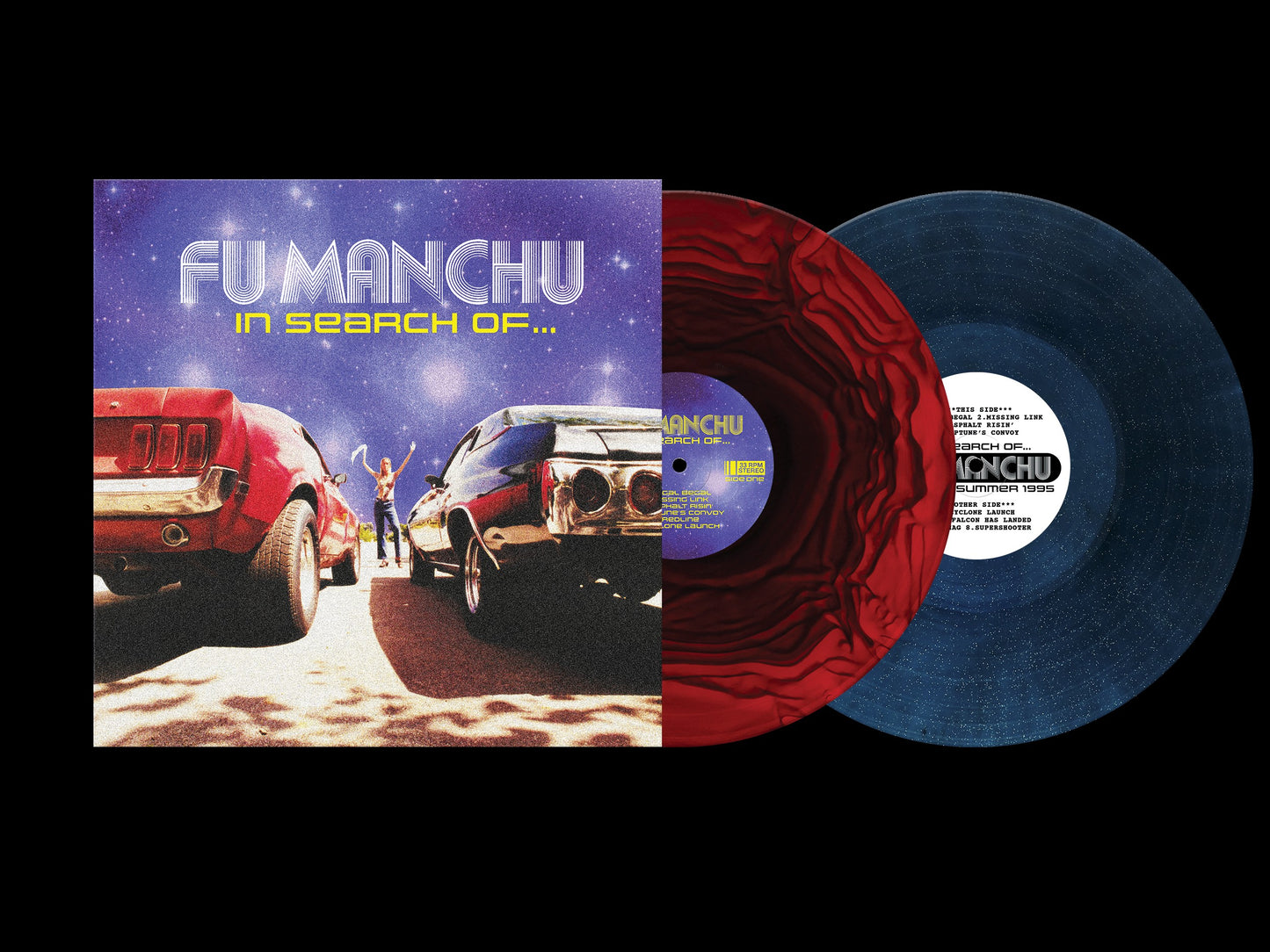 Fu Manchu - In Search Of….30TH Anniversary Edition [Red Blue Vinyl & Custom Night Sky 2LP]