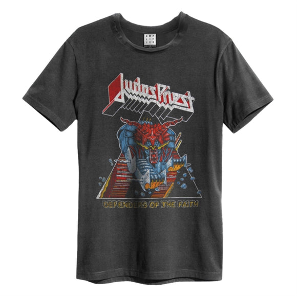 JUDAS PRIEST - Defenders Of The Faith T-Shirt (Charcoal)
