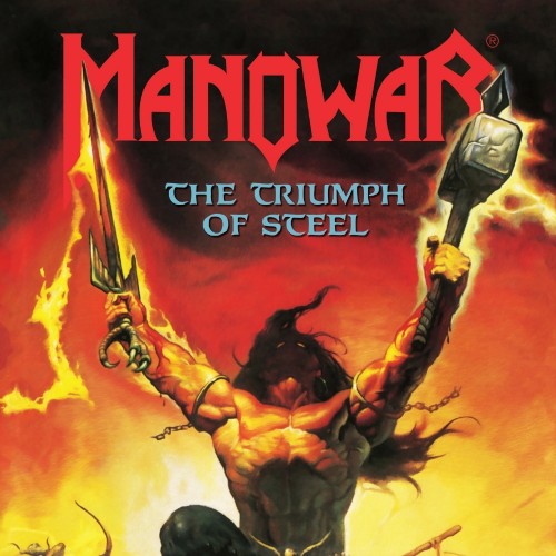 MANOWAR - The Triumph of Steel [Limited edition Gatefold Double Transparent Blue vinyl]