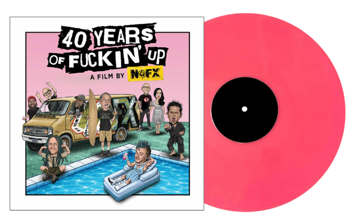 NOFX - 40 Years of Fuckin' Up: Soundtrack + Score [Pink Vinyl]