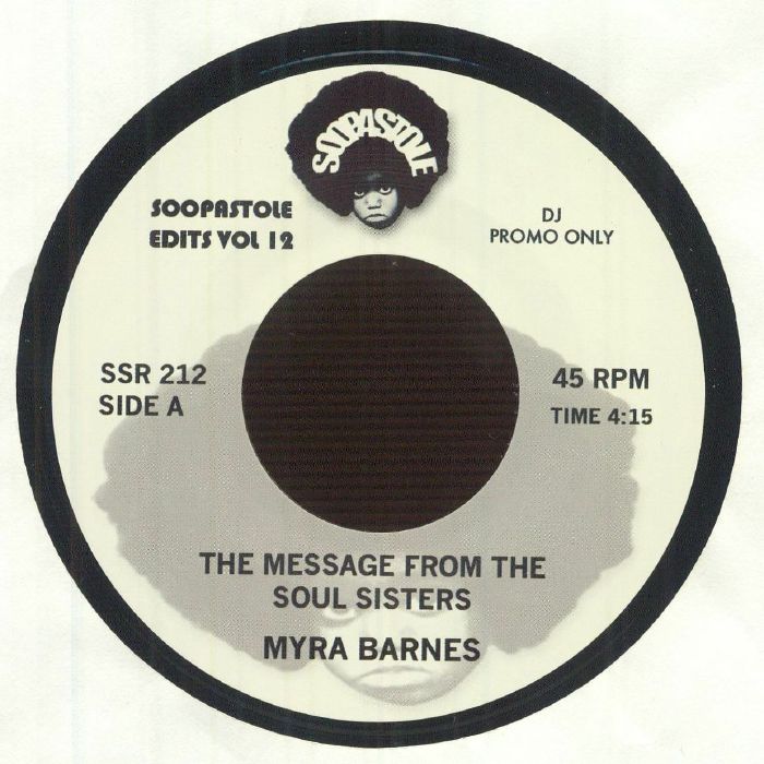 Myra BARNES / BARBARA GWEN - The Message From The Soul Sisters (reissue) [7" Vinyl]