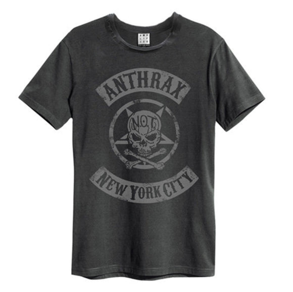 ANTHRAX - New York City T-Shirt (Charcoal)