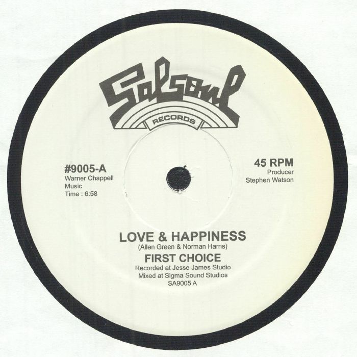 FIRST CHOICE - Love & Happiness