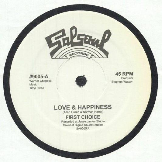 FIRST CHOICE - Love & Happiness