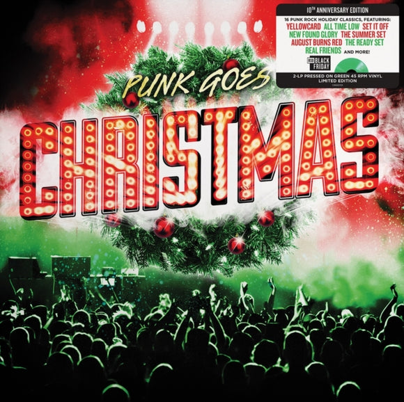 VARIOUS ARTISTS - Punk Goes Christmas (10th Anniversary Edition) (Green Vinyl) (RSD 2023)