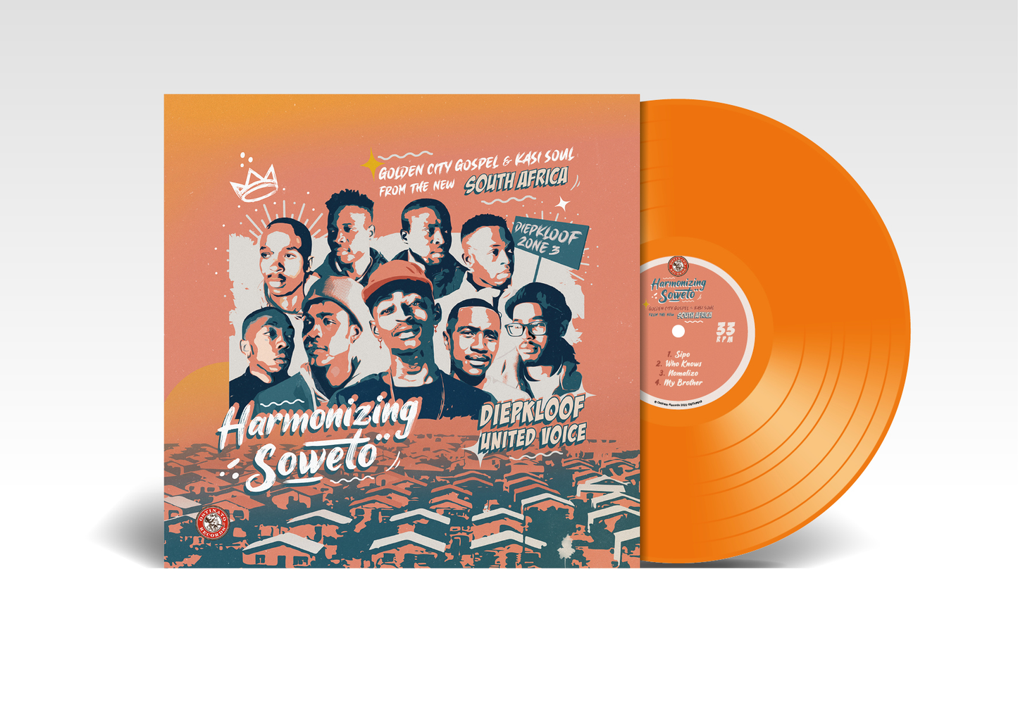 Diepkloof United Voice - Harmonizing Soweto: Golden City Gospel & Kasi Soul from the new South Africa [Orange Vinyl]