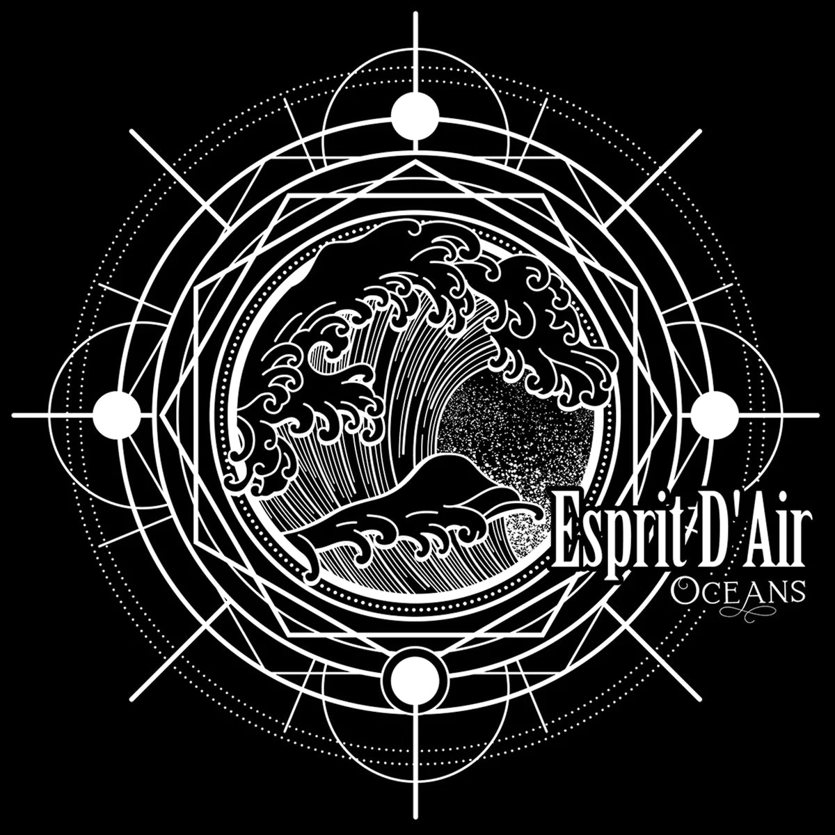 Esprit D'Air - Oceans (Special Edition) [Black and Blue splatter 2LP]