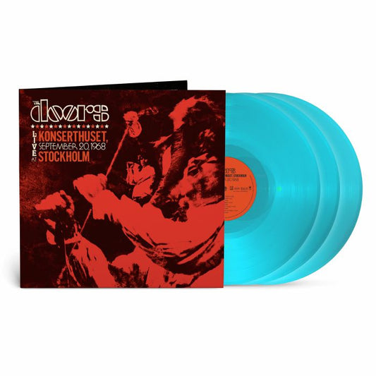 The DOORS - LIVE AT KONSERTHUSET. STOCKHOLM. SEPTEMBER 20. 1968 (TRANSLUCENT LIGHT BUE VINYL) (RSD 2024)(ONE PER PERSON)