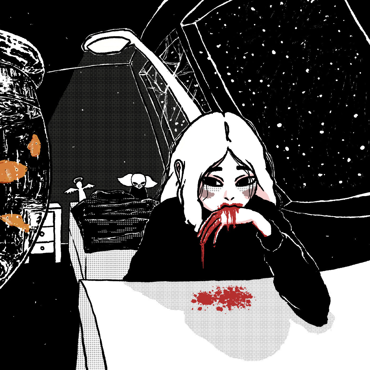 Weatherday - Hornet Disaster (CLEAR WITH RED SPLATTER “BLOOD ONLINE” VINYL)