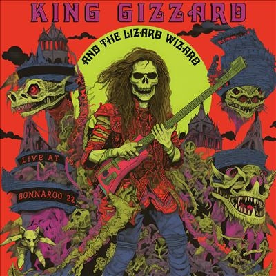 KING GIZZARD & THE LIZARD WIZARD - Live At Bonnaroo 22 (Red/Green Vinyl)