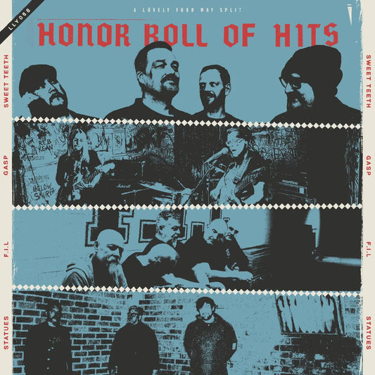 First in Line, GASP, Statues Sweet Teeth - Honor Roll Of Hits [Transparent Red Vinyl]