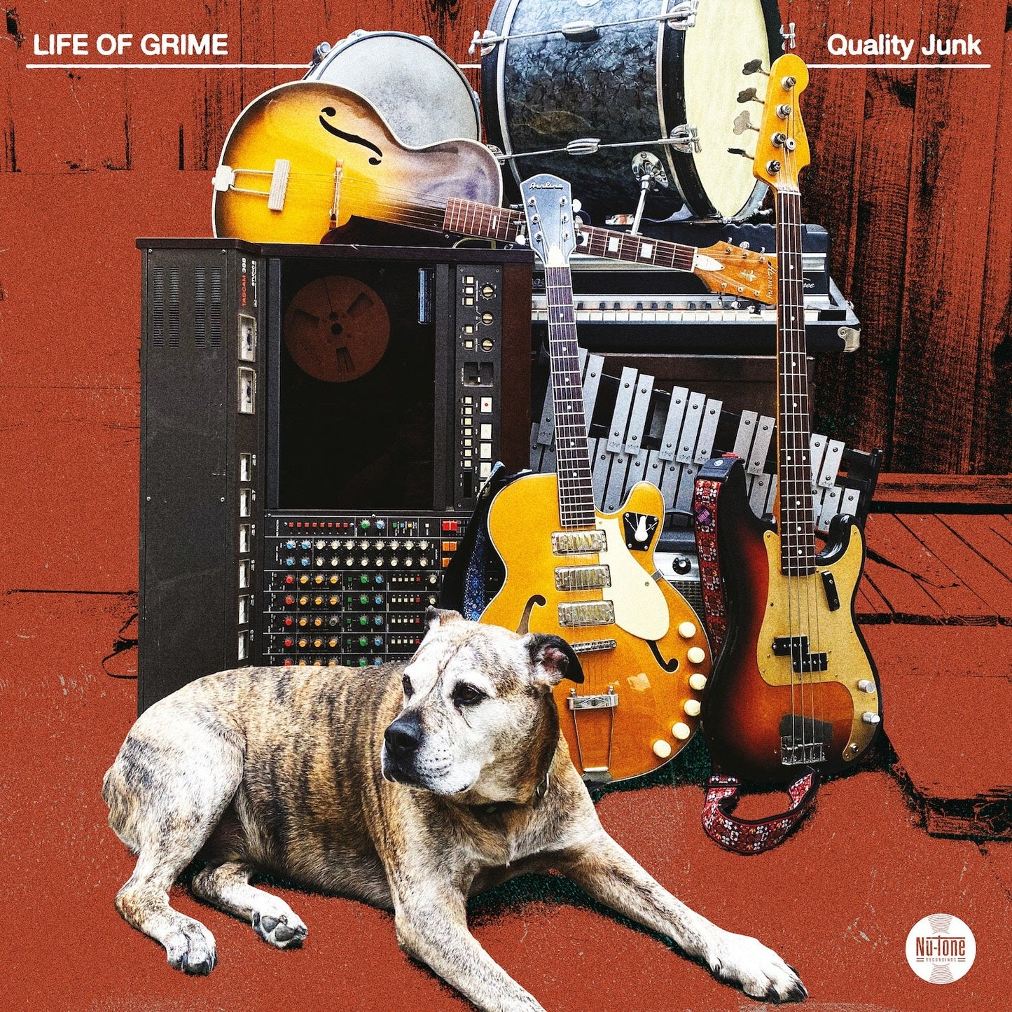 Life of Grime - Quality Junk [Indies Hot Mustard Vinyl]