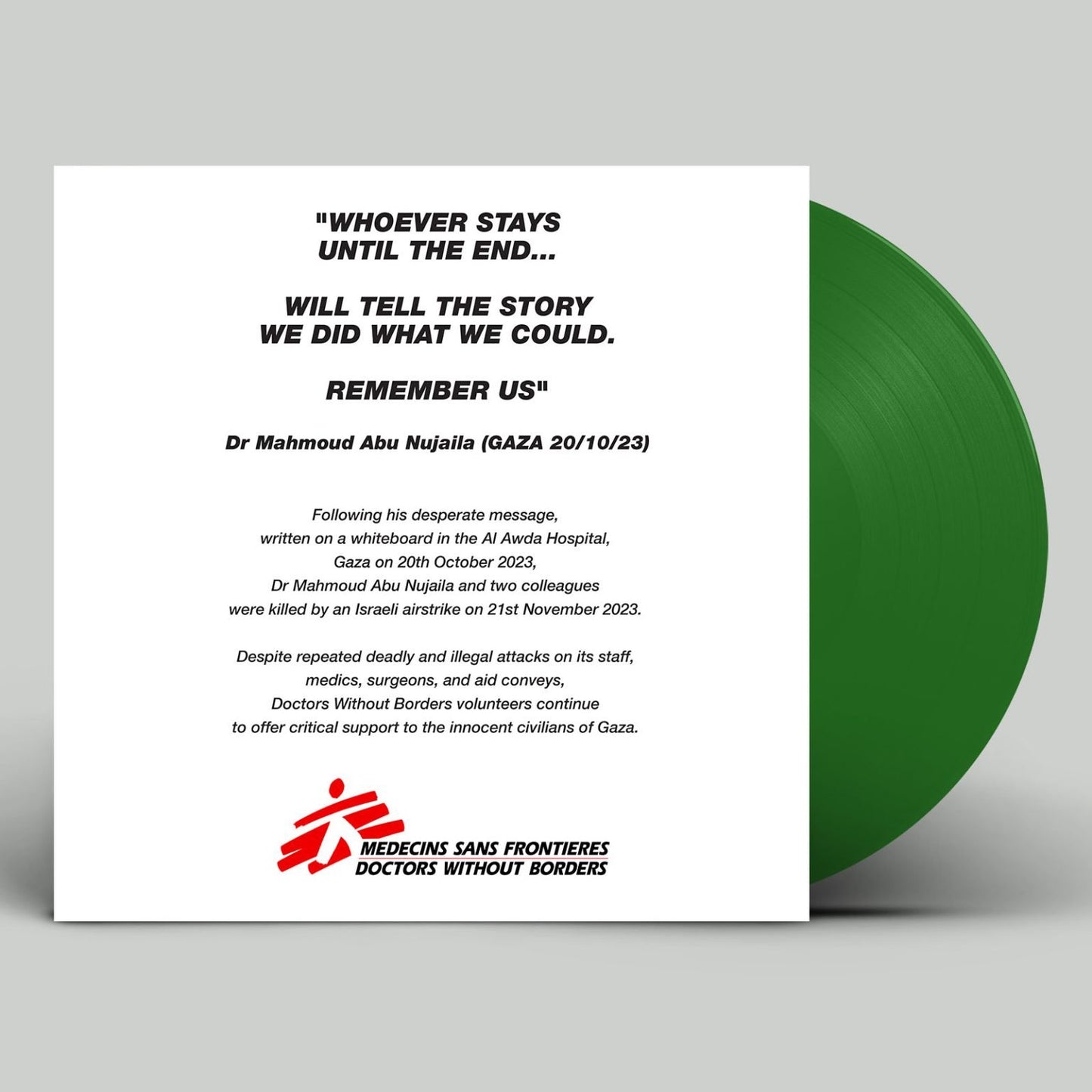 Fontaines DC, Massive Attack, Young Fathers - ceasefire (ONE PER PERSON)