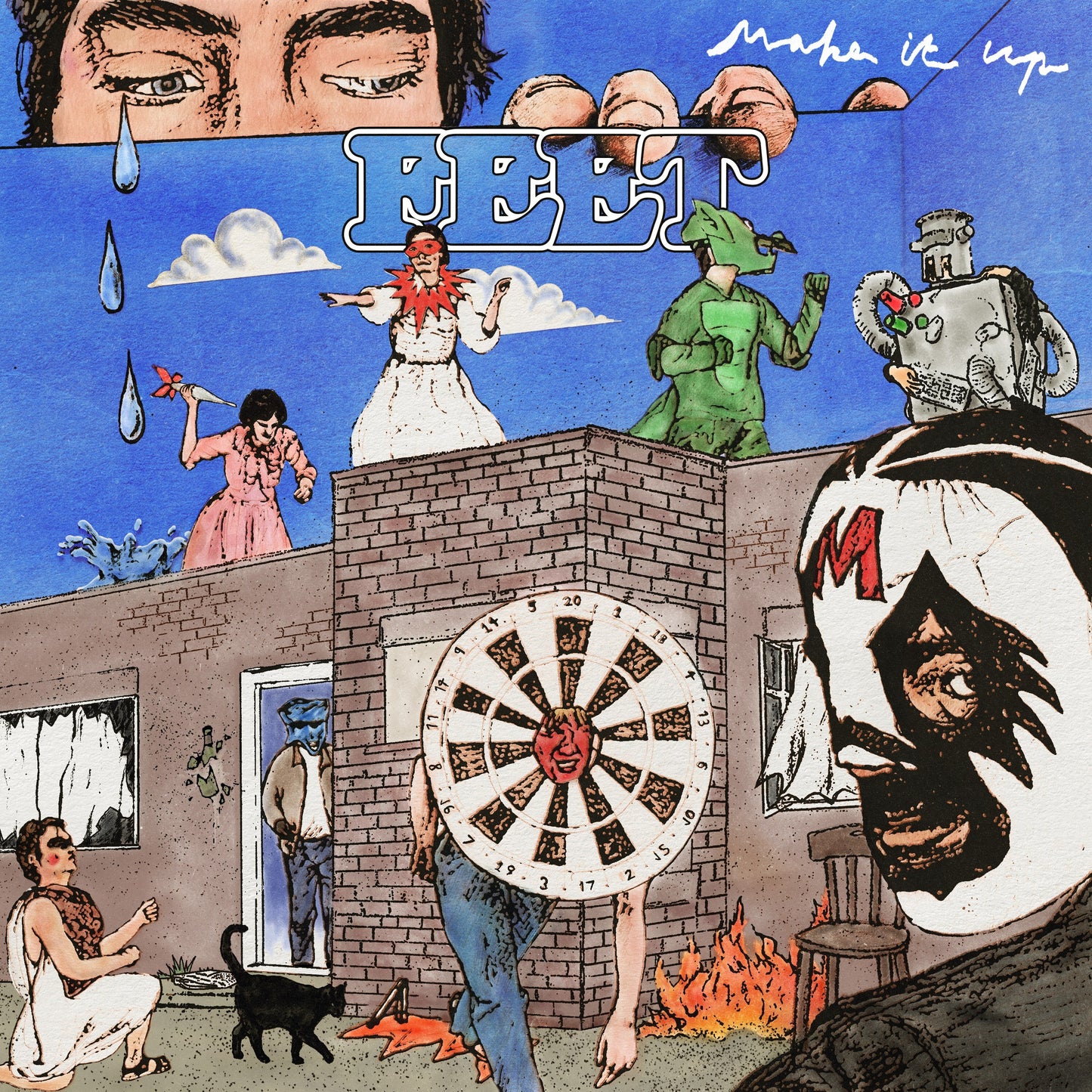 FEET - Make It Up [Transparent Blue Coloured Vinyl]