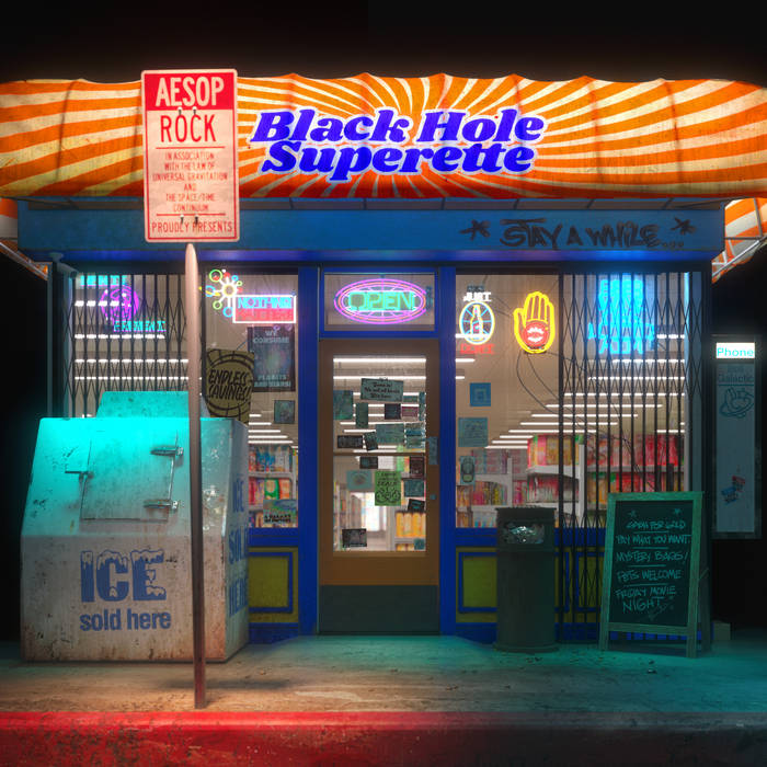 Aesop Rock - Black Hole Superette [Black Ice Vinyl]