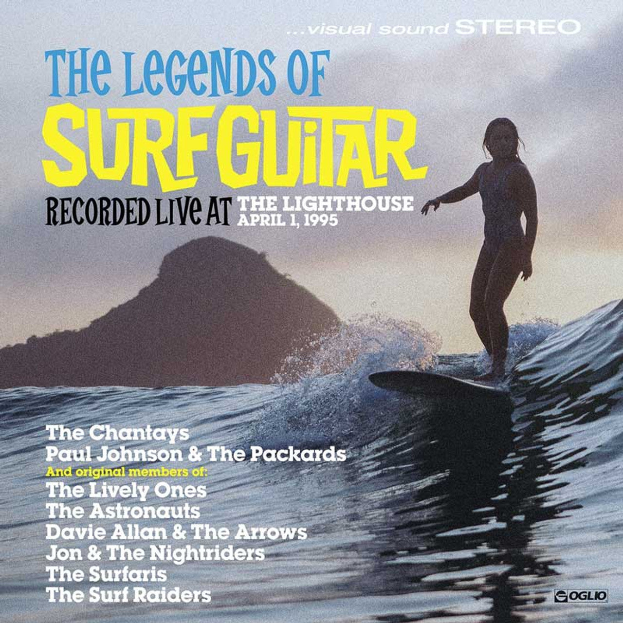 Various Artists - Legends of Surf Guitar (Live) [Clear Aqua 2LP]