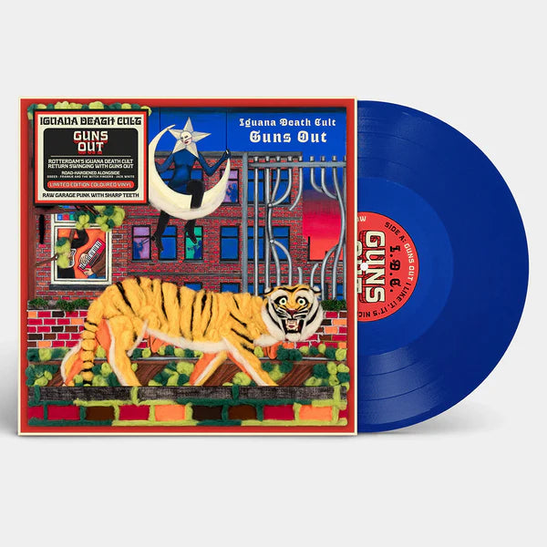 Iguana Death Cult - Guns Out [Limited Edition Blue Vinyl]