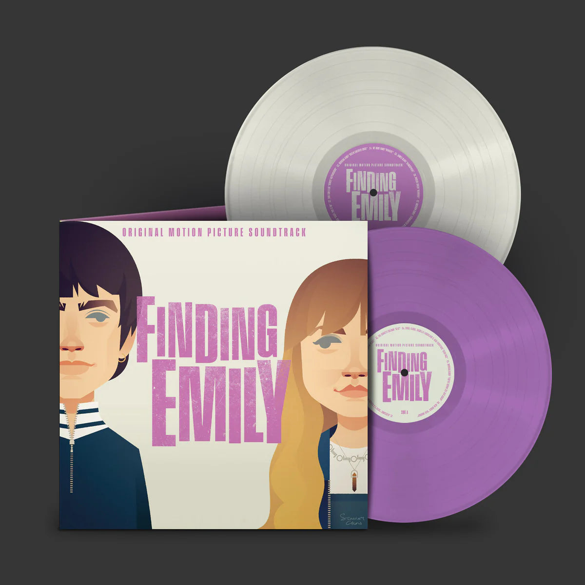 Various Artists - Finding Emily - Original Film Soundtrack [2LP set Purple & Silver Vinyl]