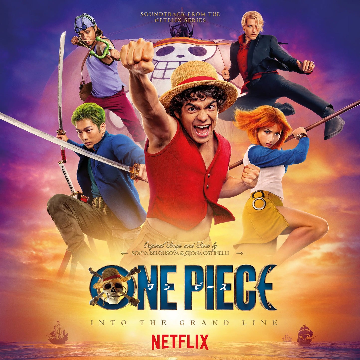 Sonya Belousova & Giona Ostinelli - One Piece: Into the Grand Line (Soundtrack from the Netflix Series) [Double CD Digipack]