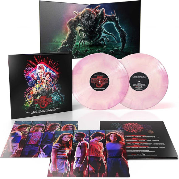 KYLE DIXON & MICHAEL STEIN - Stranger Things 3 (Soundtrack) [2LP Cream and Purple Galaxy Effect]